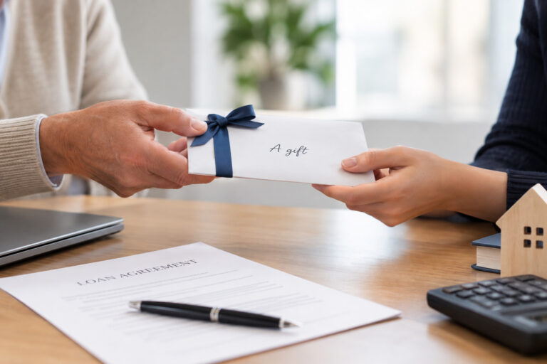gift or loan from parents after separation