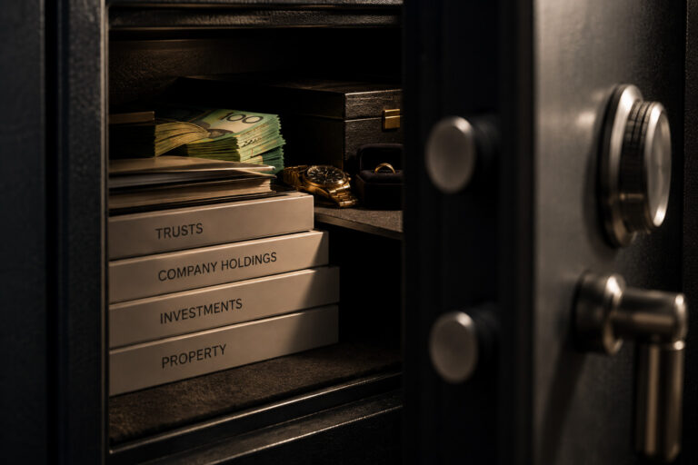 hiding assets after separation